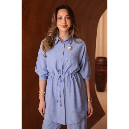 Broşlu Çilek Takım 7159