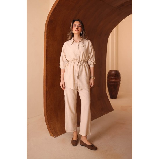 Broşlu Çilek Takım 7159