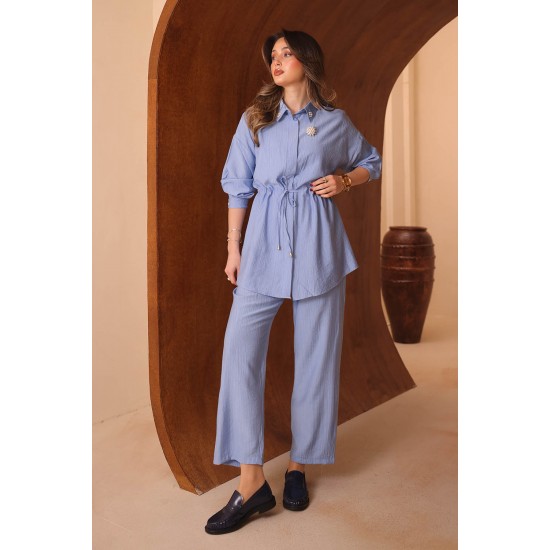 Broşlu Çilek Takım 7159