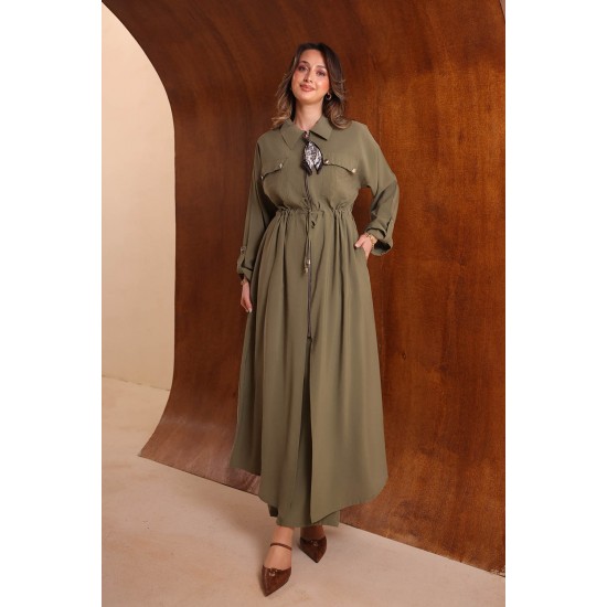 Flarlı Uzun Modal Takım 7185