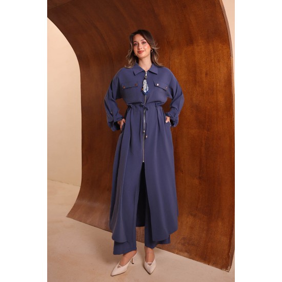 Flarlı Uzun Modal Takım 7185