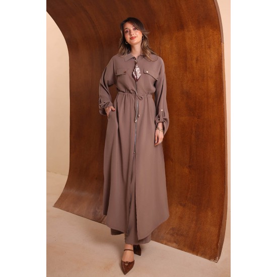 Flarlı Uzun Modal Takım 7185