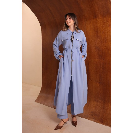 Flarlı Uzun Modal Takım 7185