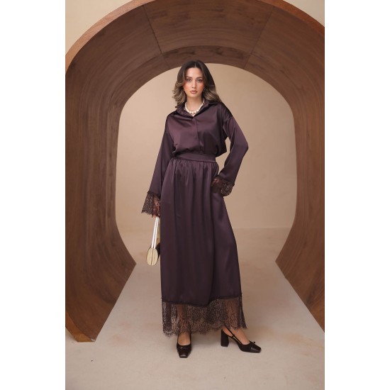 Dantelli Zara Saten Takım 8114