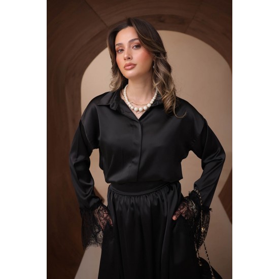 Dantelli Zara Saten Takım 8114