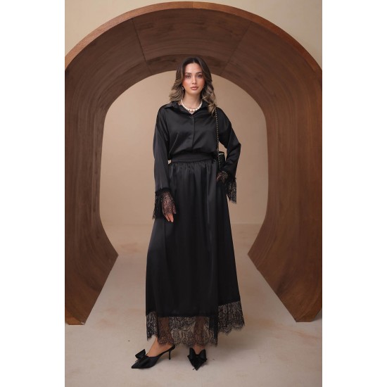 Dantelli Zara Saten Takım 8114