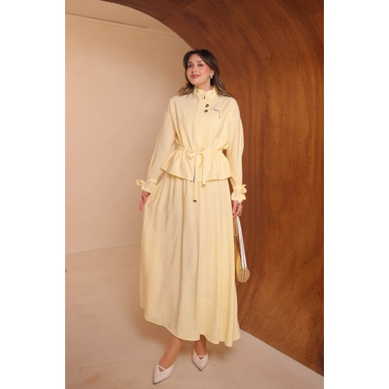 Broşlu Modal Takım 8133