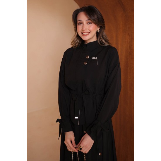 Broşlu Modal Takım 8133