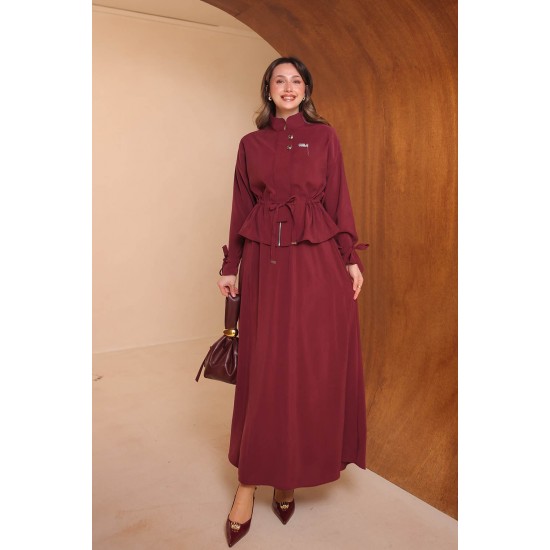 Broşlu Modal Takım 8133