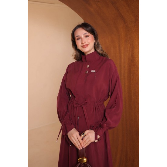 Broşlu Modal Takım 8133