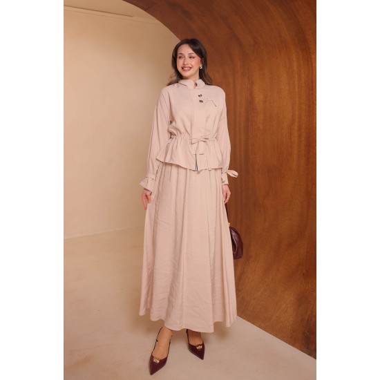 Broşlu Modal Takım 8133