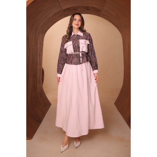 Baskılı Modal Takım 8139