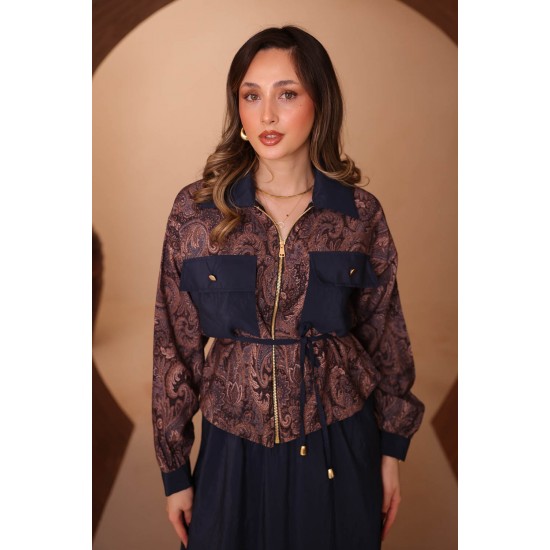 Baskılı Modal Takım 8139