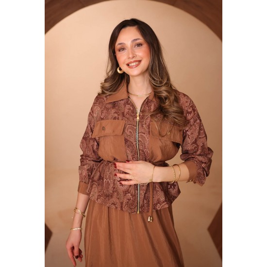 Baskılı Modal Takım 8139