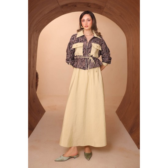 Baskılı Modal Takım 8139