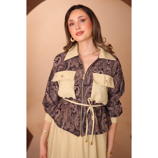 Baskılı Modal Takım 8139