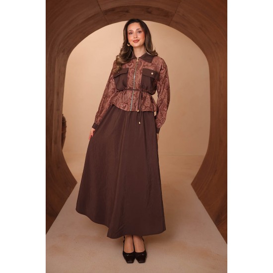 Baskılı Modal Takım 8139