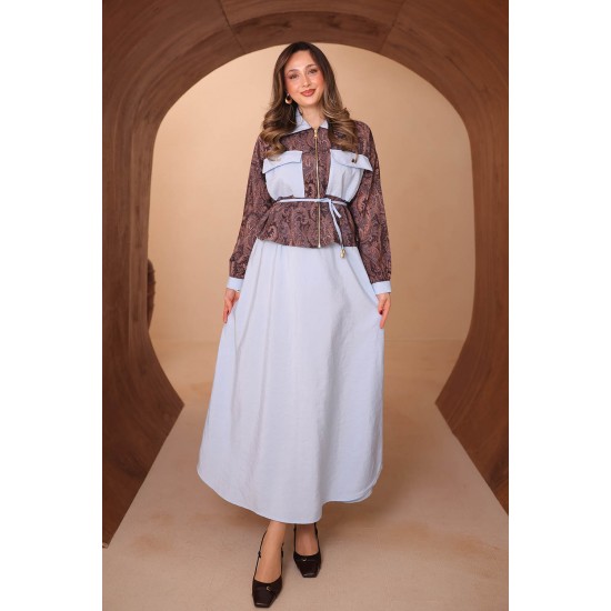 Baskılı Modal Takım 8139