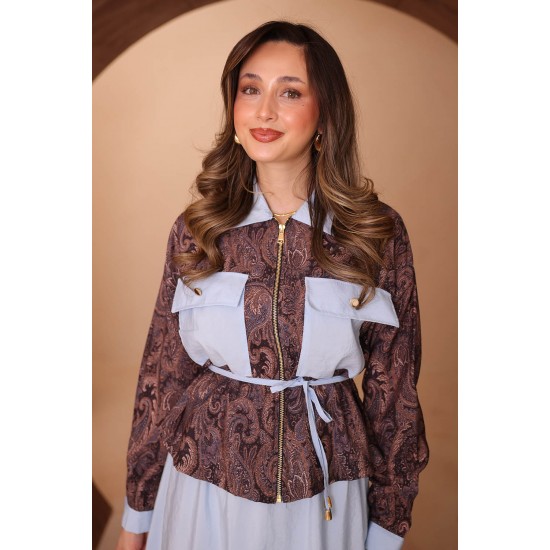 Baskılı Modal Takım 8139