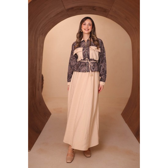 Baskılı Modal Takım 8139