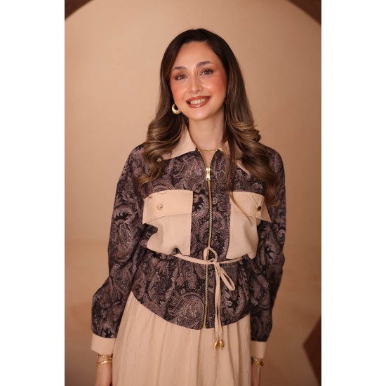 Baskılı Modal Takım 8139