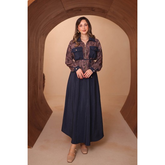 Baskılı Modal Takım 8139