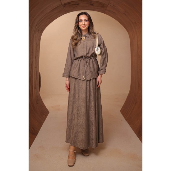 Jakar Desenli Takım 8148