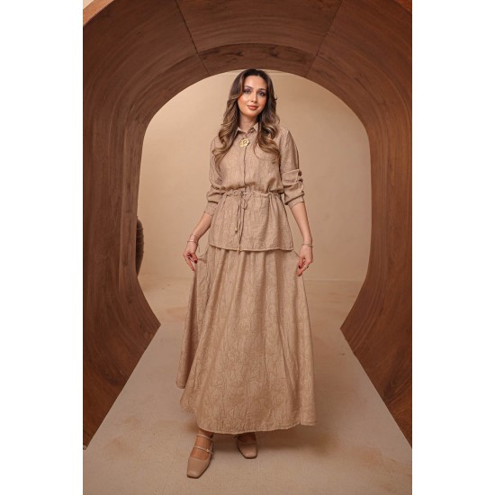 Jakar Desenli Takım 8148