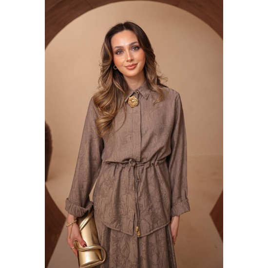 Jakar Desenli Takım 8148