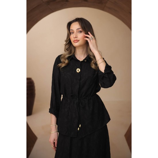 Jakar Şal Desenli Takım 8149