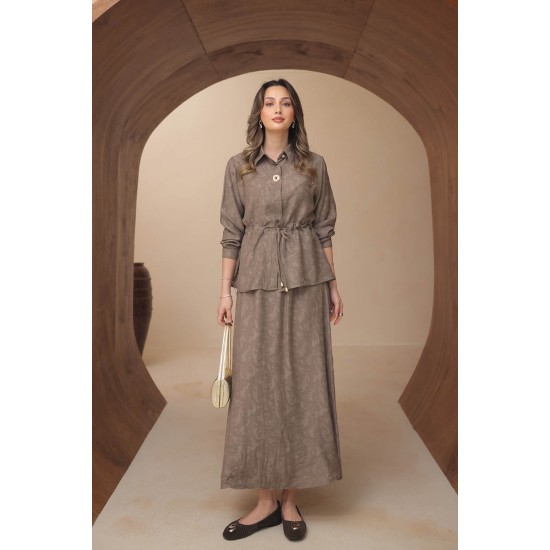 Jakar Şal Desenli Takım 8149