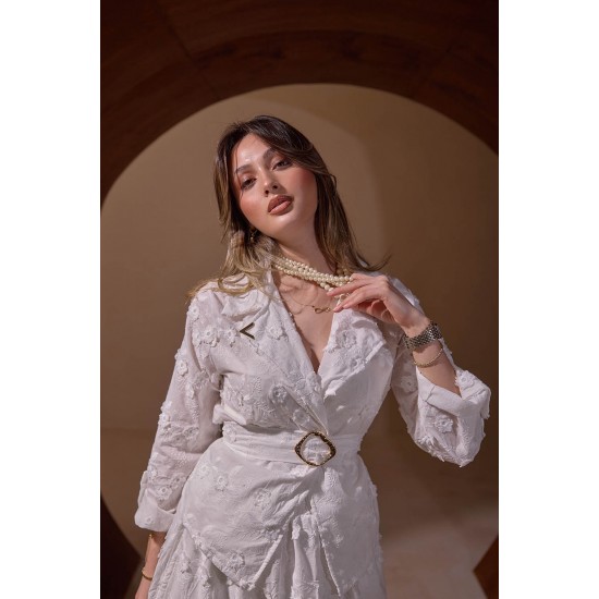 Üç Boyutlu Nakış Brodeli Takım 8112