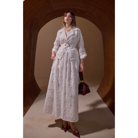 Üç Boyutlu Nakış Brodeli Takım 8112