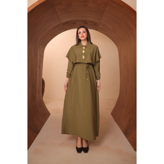 Bambu Modal Elbise 8206