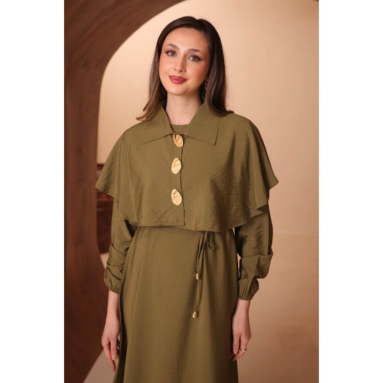 Bambu Modal Elbise 8206
