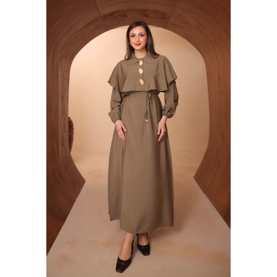 Bambu Modal Elbise 8206