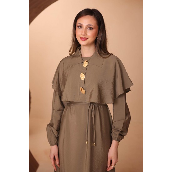 Bambu Modal Elbise 8206