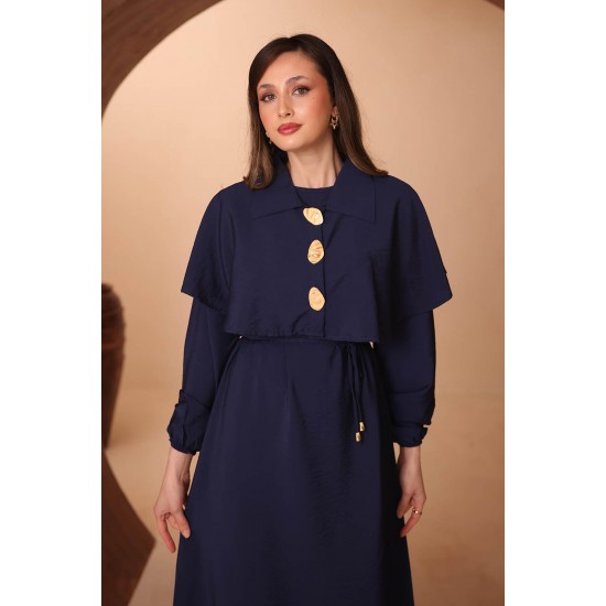 Bambu Modal Elbise 8206